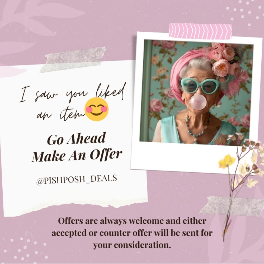 PISHPOSH_DEALS.  See something you like? Make me an offer!